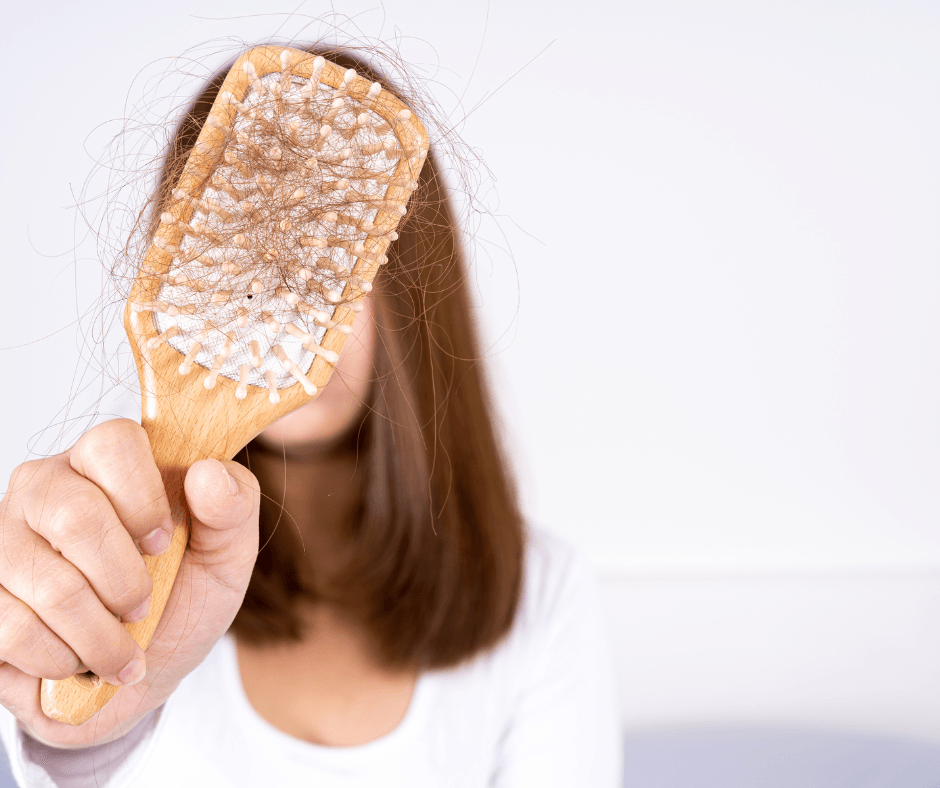 Stress can cause hair loss. Here's what to do about it