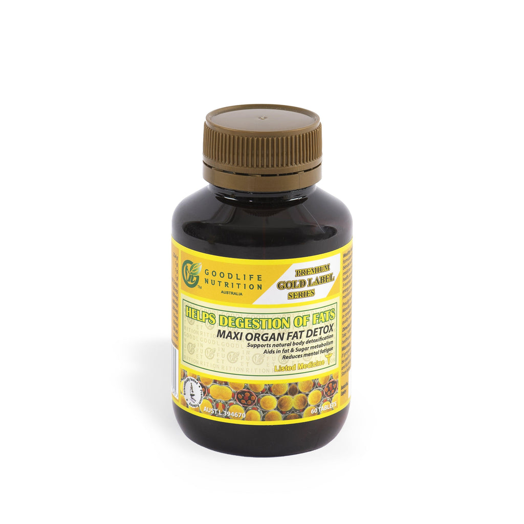 Maxi Organ Fat Detox của Goodlife Nutition Health là một chất bổ sung có công thức tự nhiên giúp hỗ trợ quá trình giải độc của cơ thể. Maxi Fat Detox giúp đốt cháy chất béo cứng đầu một cách lành mạnh, an toàn. Sản xuất tại Úc từ các thành phần chất lượng cao.