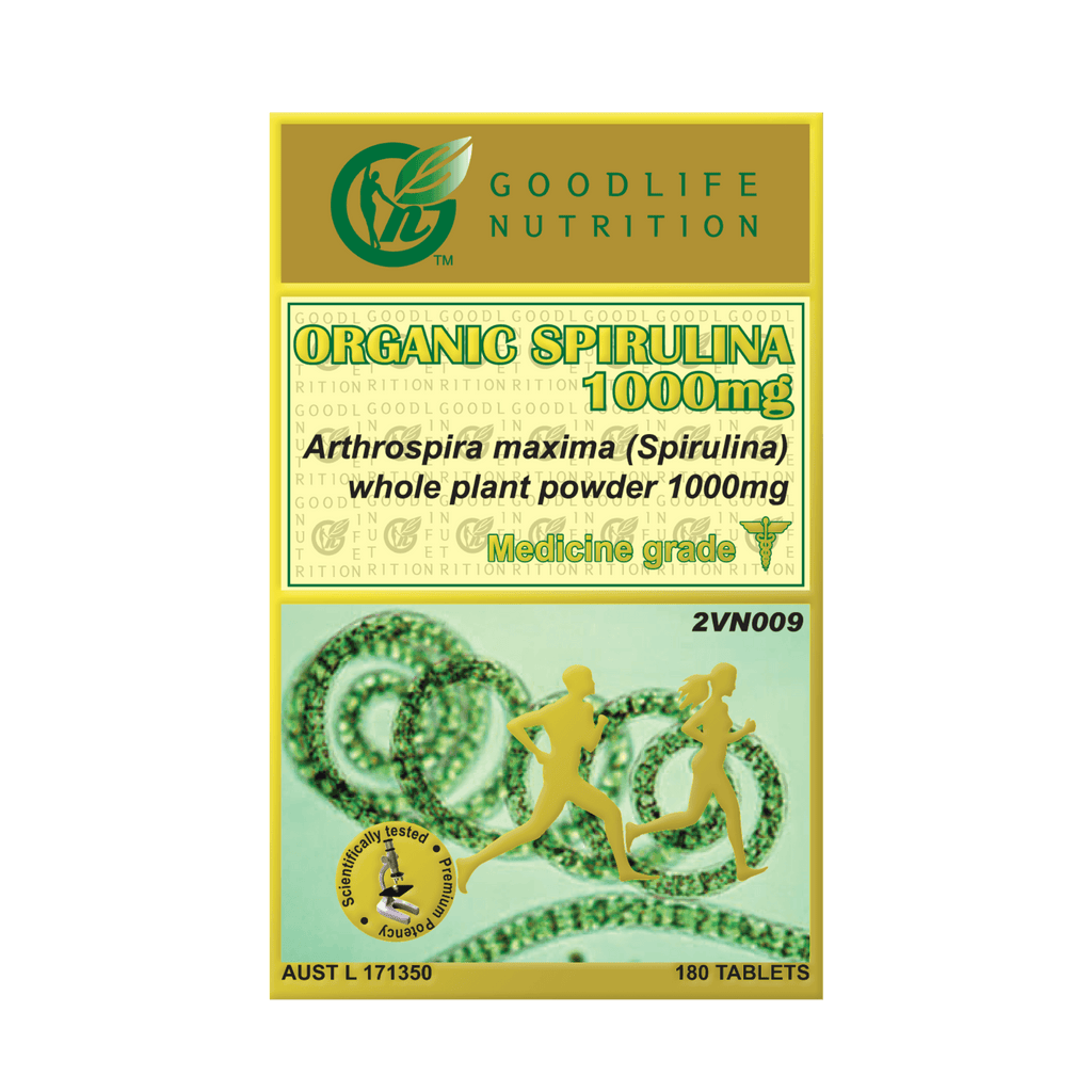 organic spirulina supplements for body health